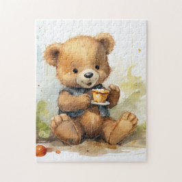 Storybook Style Teddy Bear Jigsaw Gift