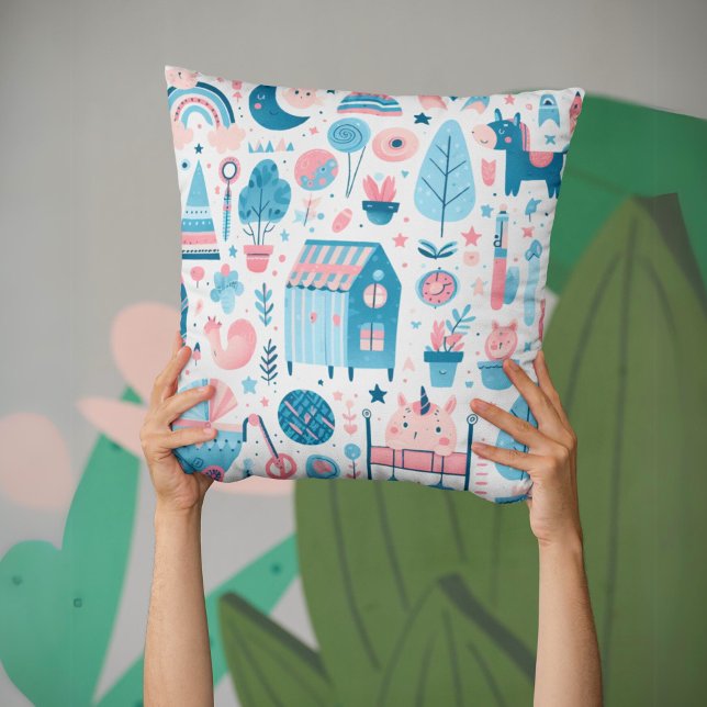 Storybook Whimsy Pillow Kissen (Von Creator hochgeladen)