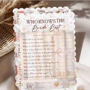 Storybook Who Knothe Bride meilleure carte de jeu