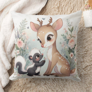Storybook Woodland Babies Skunk and Deh Kissen
