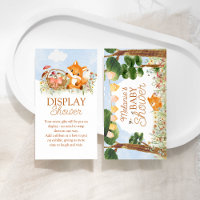 Storybook Woodland Fox Babydusche