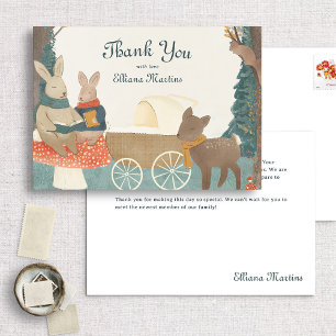 Storybook Woodland Friends Baby shower Merci