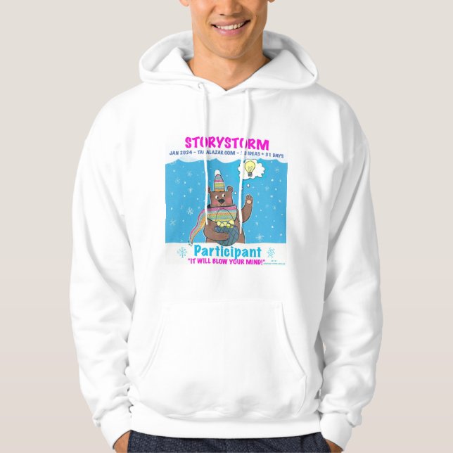 Storystorm 2024 Teilnehmer Hoodie (Vorderseite)