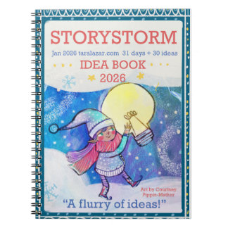 Storystorm 2026 Journal/Ideenbuch Notizblock