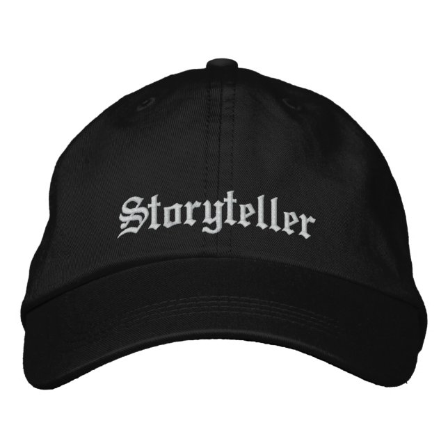 Storyteller Bestickte Kappe (Vorderseite)