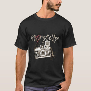Storyteller Camera Fotograf Cool T-Shirt