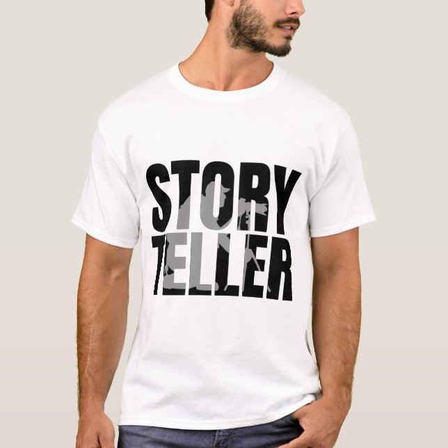 Storyteller, Fotograf-Liebhaber T-Shirt (Vorderseite)