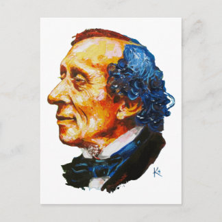 Storyteller - H. C. Andersen Postkarte