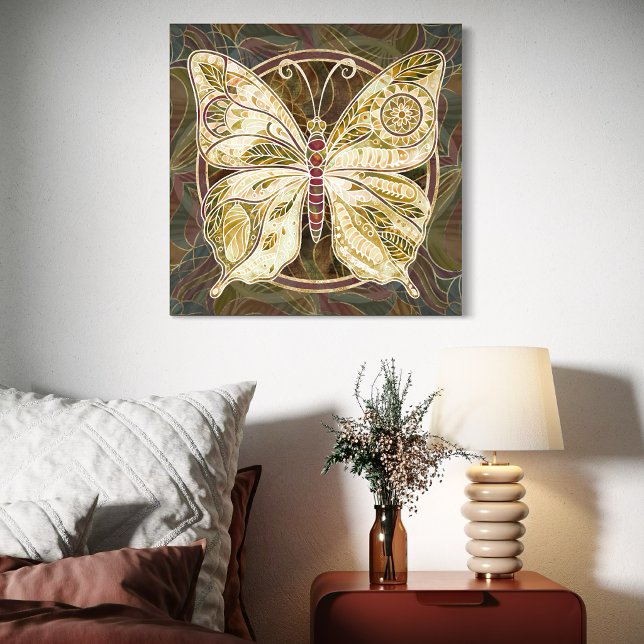 Storyteller of Ancient Echoes Leinwanddruck (Von Creator hochgeladen)