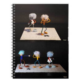 Storytelling puzzelende Fubby's. Notizblock