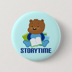 STORYTIME TEDDYBEAR BUTTON