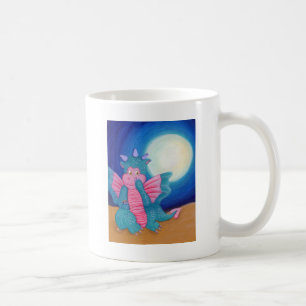 Stoßen der magische Drache luft Kaffeetasse
