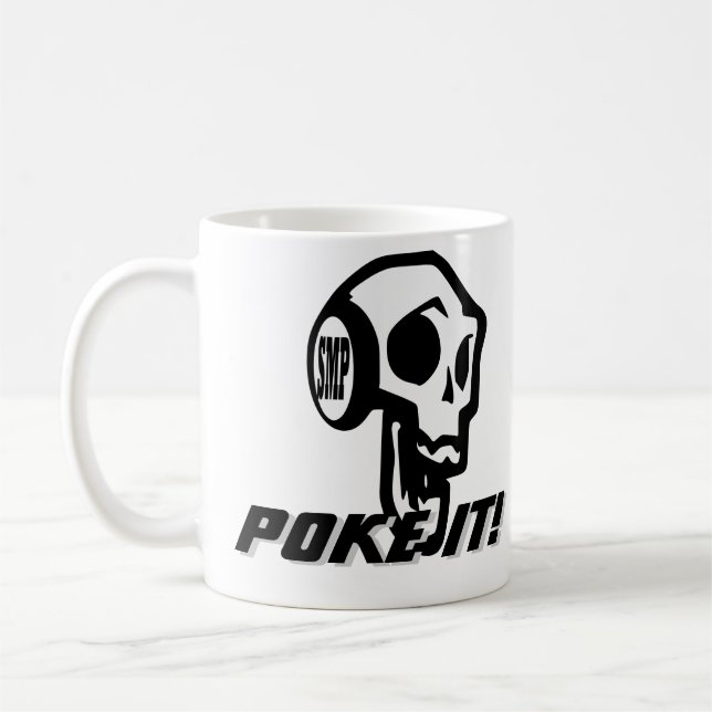 Stoßen Sie es Kaffee-Tasse Kaffeetasse (Links)