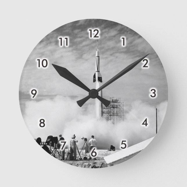Stoßfänger 2 runde wanduhr (Vorderseite)