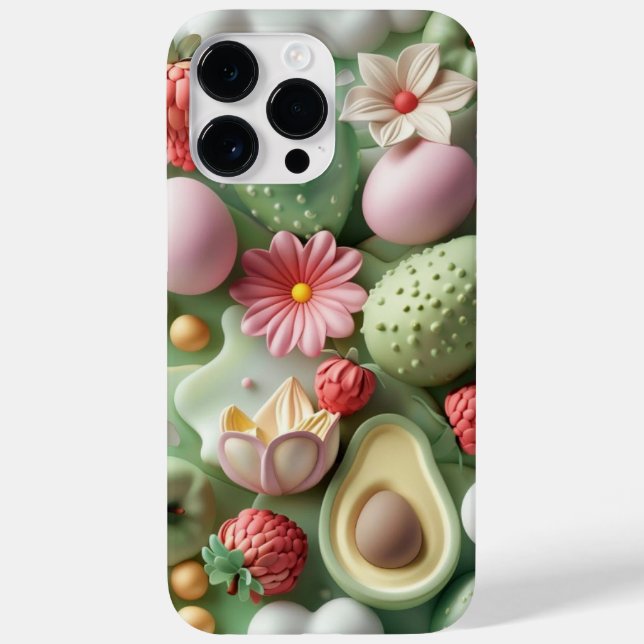 Stoßsicheres Gehäuse für zusätzliche Sicherheit.iP Case-Mate iPhone 14 Pro Max Hülle (Rückseite)