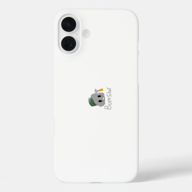 Stoßstar iPhone 16 Plus Hülle (Rückseite)