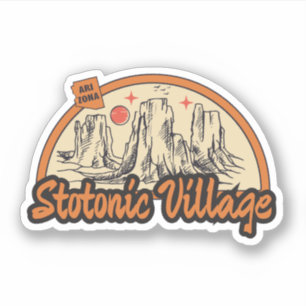 Stotonic Village, Arizona Aufkleber