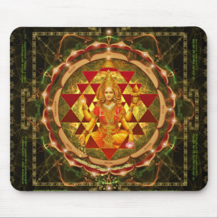 Stotram auf Devi Lakshmi - Shri Yantra- Mousepad
