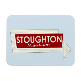 Stoughton Massachusetts Erinnerungen Magnet
