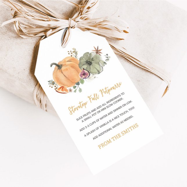 Stovetop-Potpourri-Anhänger Geschenkanhänger (Stovetop Potpourri Holiday Favor Tags)