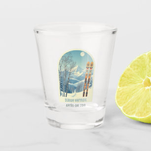 Stowe Mountain Ferien Skigebiet Shotglass Schnapsglas