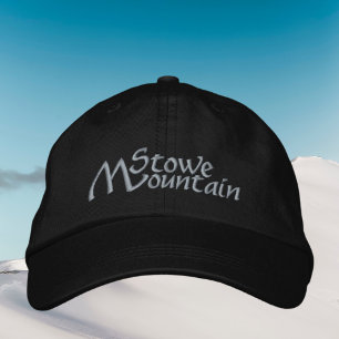 Stowe Mountain Vermont bestickter Hut