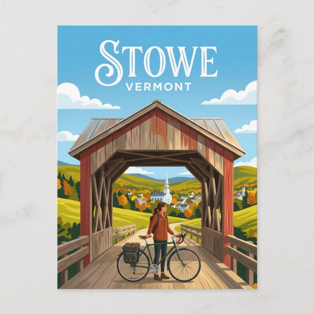 STOWE USA POSTKARTE (Vorderseite)