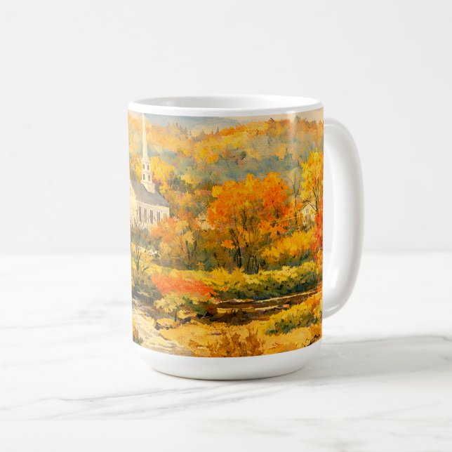 Stowe Vermont Mug Kaffeetasse (VorderseiteRechts)