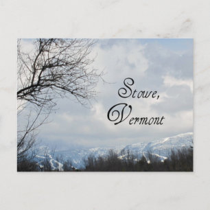 Stowe, Vermont Postkarte