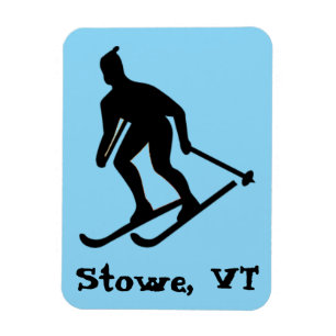 Stowe, VT (Vermonts charmanteste Skistadt) Magnet