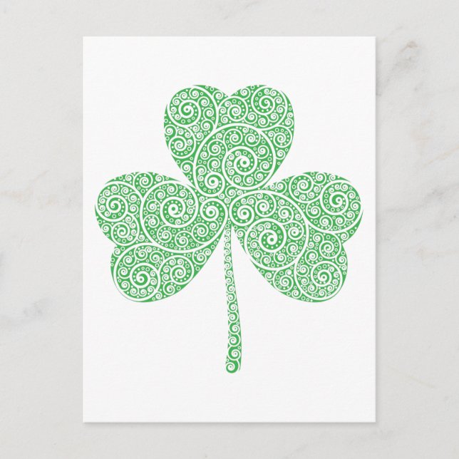 StPatrick'sDay-05 Postkarte (Vorderseite)