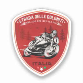 Strada statale 48 delle Dolomiti Aufkleber