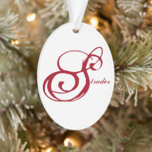 "Strader" Ornament mit Live-Lagh-Liebe auf der Rüc