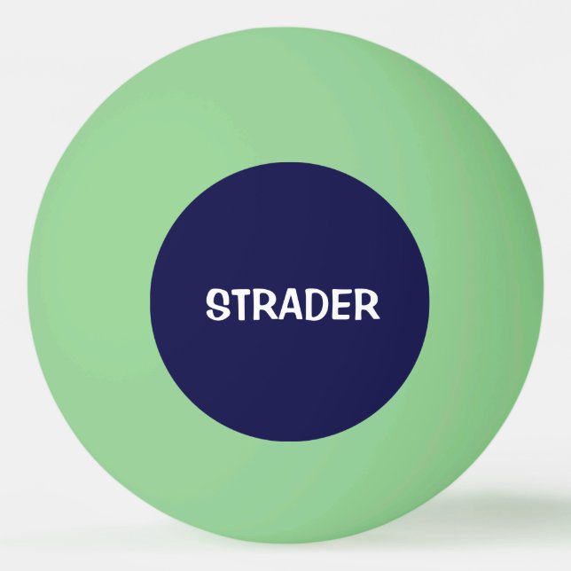 Strader Ping Pong Ball Tischtennisball (Vorderseite)