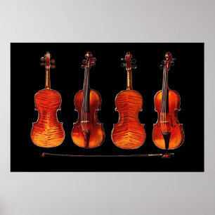 stradivarius Violinen und Bogenplakat VON 8,99 Poster