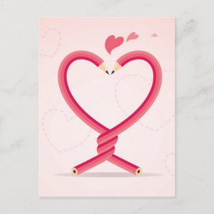 Strafanstalten in Liebe Postkarte