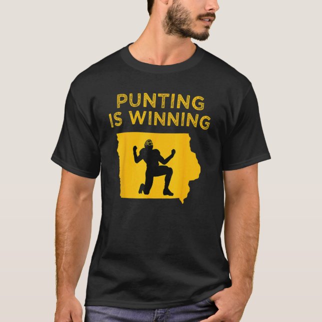 Strafe gewinnt, wenn ich für den Jäger juble T-Shirt (Vorderseite)