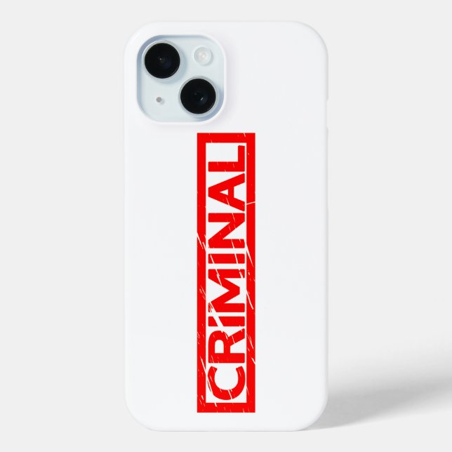 Strafrechtliche Briefmarke Case-Mate iPhone Hülle (Rückseite)