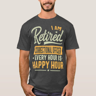 Strafvollzugsbeamte Geschenke wieder müde T-Shirt