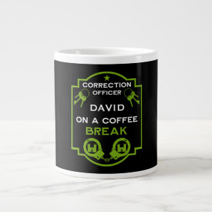 Strafvollzugsbeamte Jumbo-Tasse