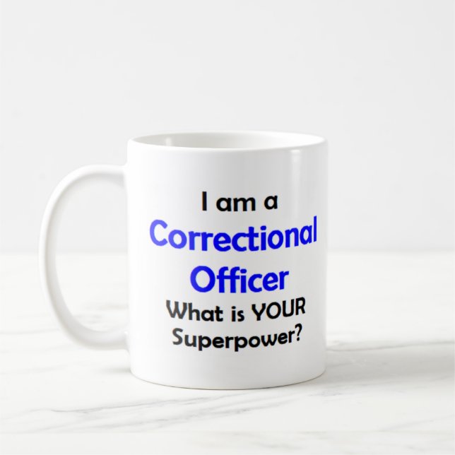 Strafvollzugsbeamte Kaffeetasse (Links)