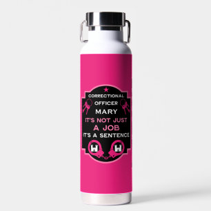 Strafvollzugsbeamte Trinkflasche