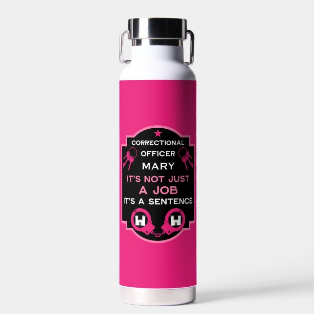 Strafvollzugsbeamte Trinkflasche (Vorne)