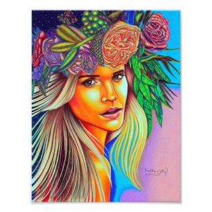 Strahl des Lichtes Fotodruck