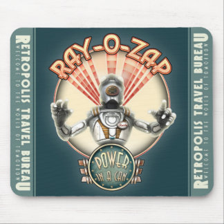 Strahl-O-Zap Retro Roboter-Mausunterlage Mousepad