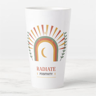 Strahle Positivität Boho Himmels-Sonne Mond Botani Milchtasse