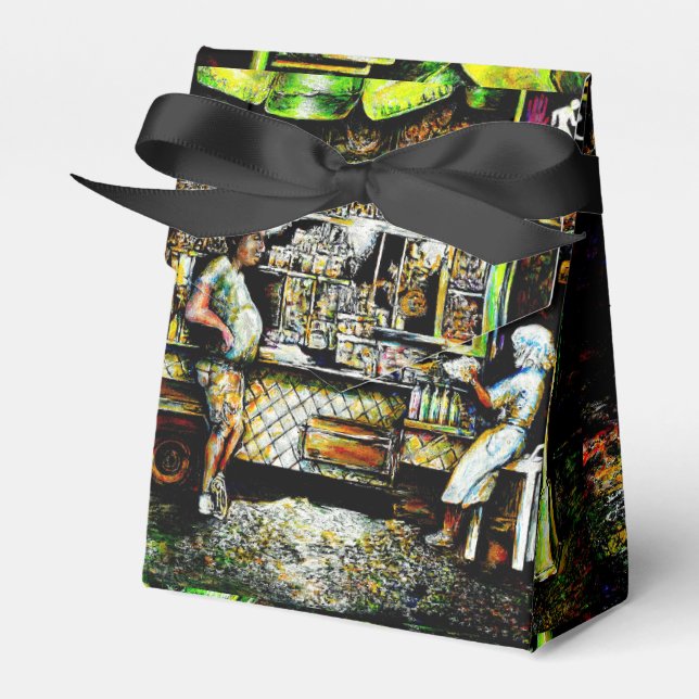 Strahlen Geschenkschachtel (Vorderseite)