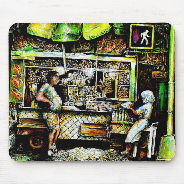 Strahlen Mousepad (Vorne)