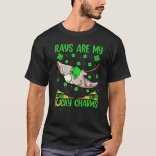 Strahlen sind meine Glücksbringer Rochen St. Patri T-Shirt