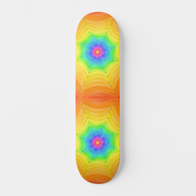Strahlen Skateboard (Vorderseite)